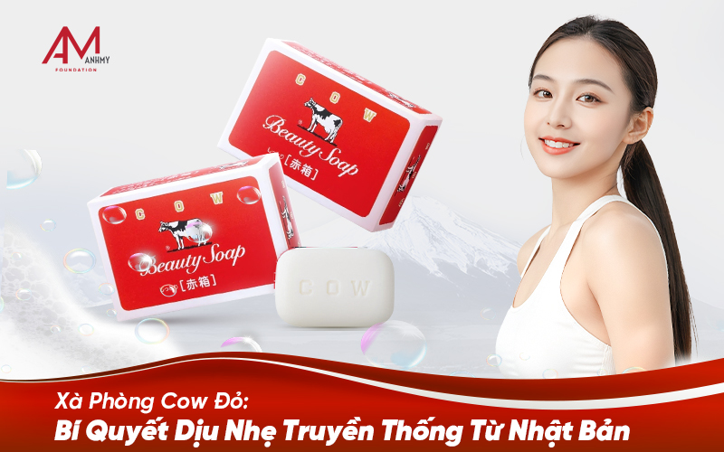 Xà Phòng Cow Đỏ: Bí Quyết Dịu Nhẹ Truyền Thống Từ Nhật Bản