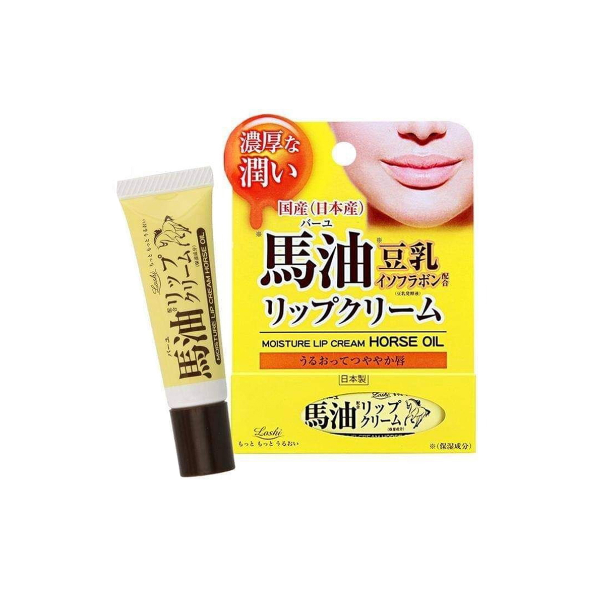 Son dưỡng môi dầu ngựa Loshi Moist Aid Lip Cream BA