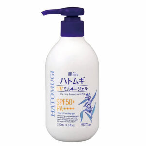 Sữa dưỡng thể chống nắng Hatomugi UV Milk Gel SPF 50 PA++++ Pump Type