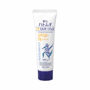 Kem chống nắng Reihaku Hatomugi Uv Milky Gel SPF50+ PA++++ 80g