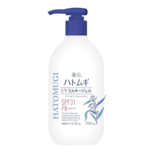 Sữa dưỡng thể chống nắng Reihaku Hatomugi UV Milky Gel SPF31 PA+++ 400ml