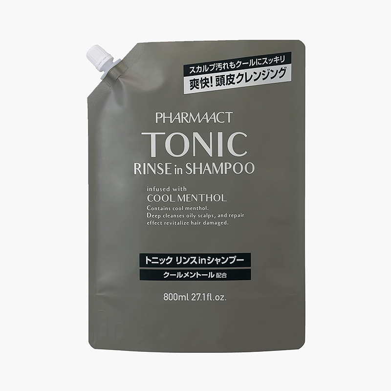 Pharmaact Dầu gội xả dành cho nam Cool Tonic Rinse In Shampoo (Túi Refill)