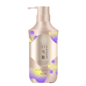 Dầu gội Kracie ICHIKAMI DAMAGE REPAIR & COLOR CARE SHAMPOO 480ML