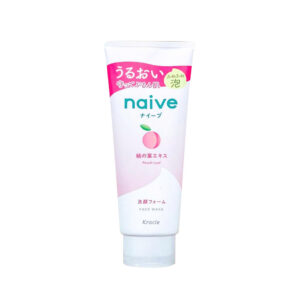 Sữa rửa mặt Kracie NAIVE FACE WASH (PEACH LEAF) 130G