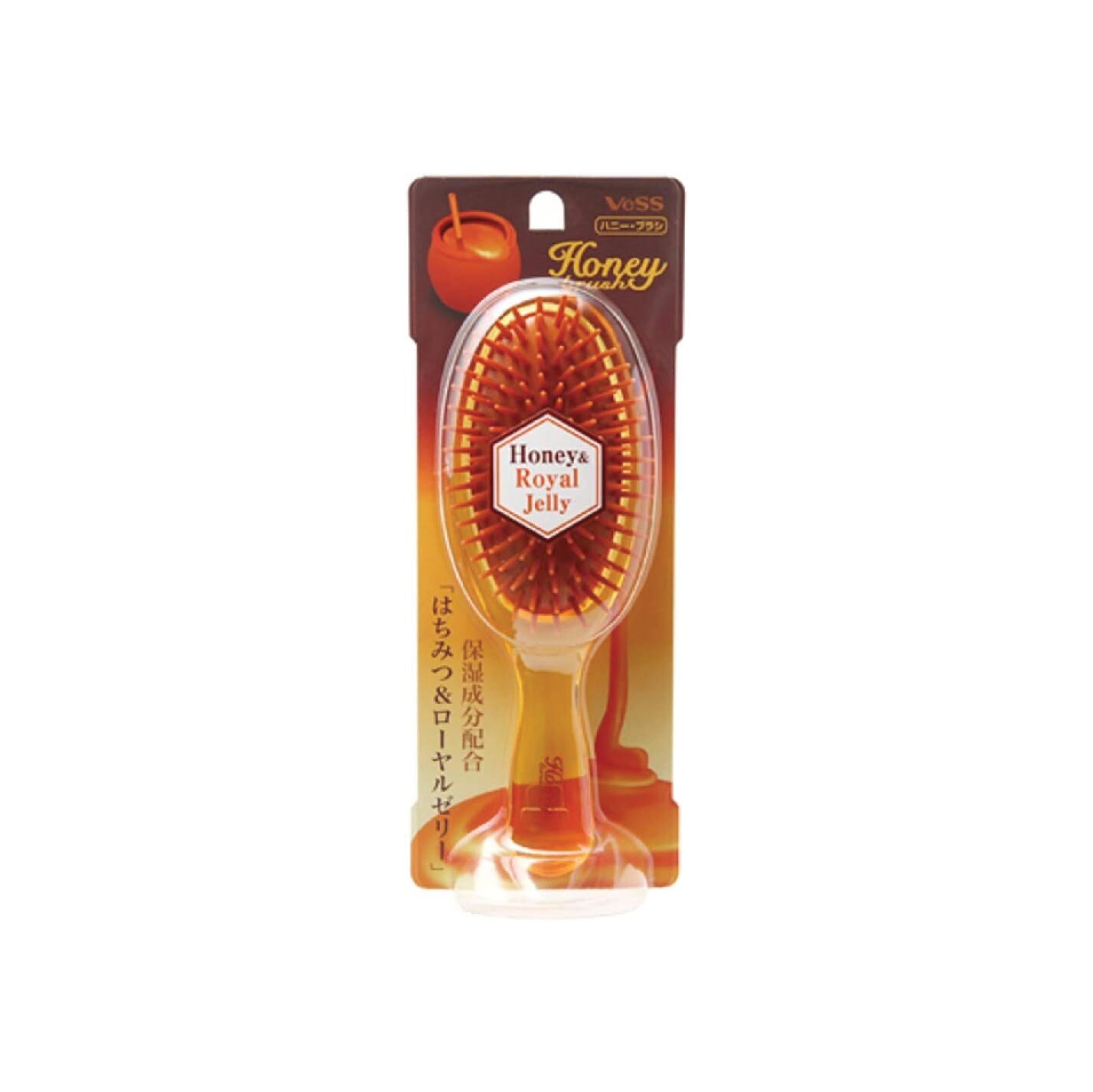 Lược Dưỡng Tóc VESS Honey H-500 – Mật Ong & Sữa Ong Chúa Giúp Tóc Mềm Mượt, Dễ Chải